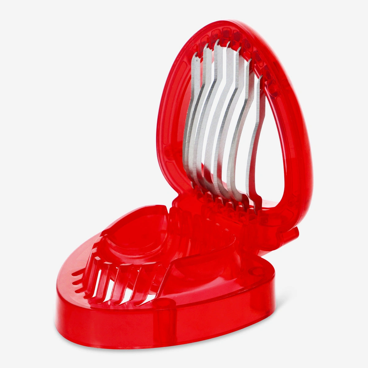 Flying Tiger Copenhagen Kırmızı Çilek Şeklinde Meyve Dilimleyici