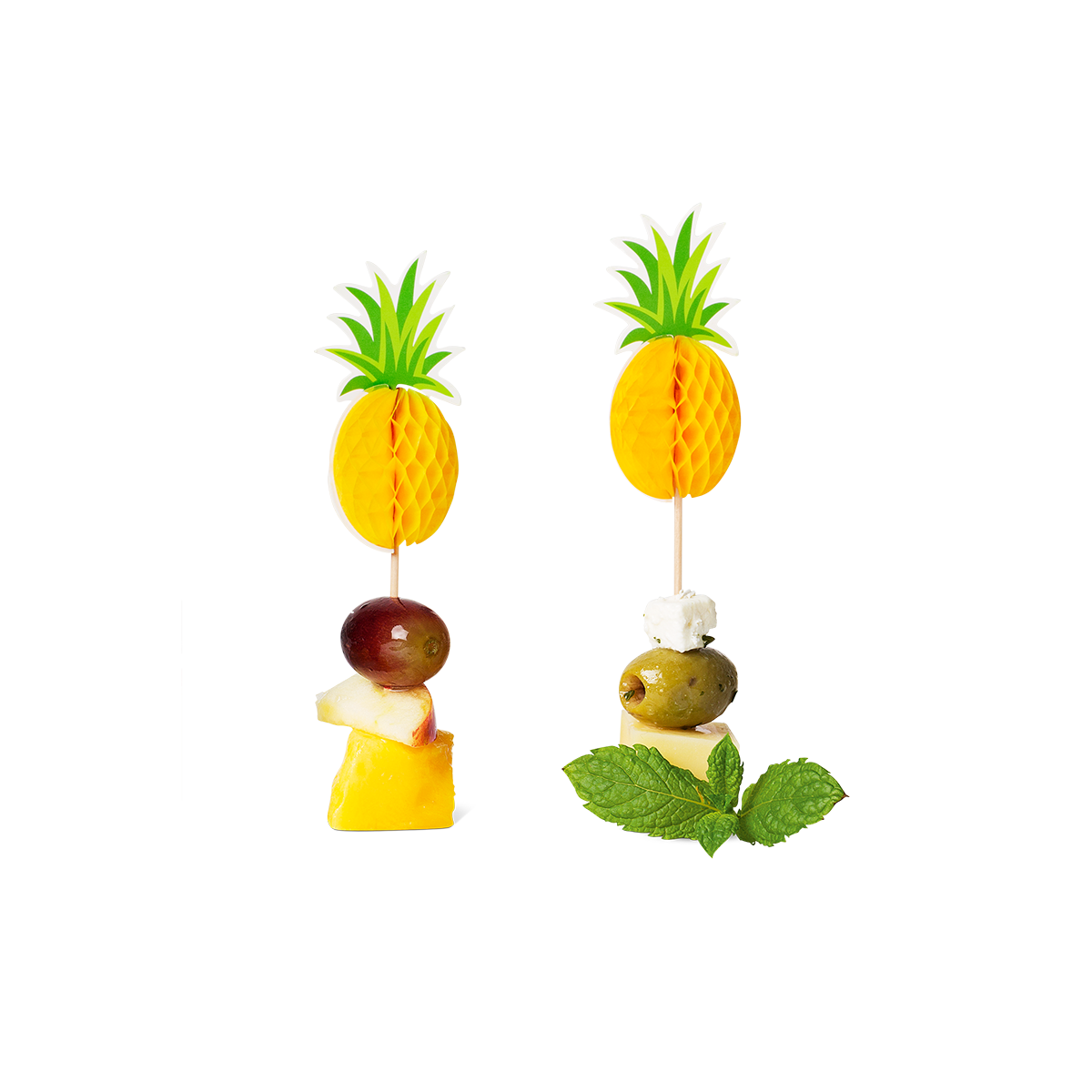 Flying Tiger Copenhagen 8'li Sarı Ananas Şeklinde Kürdan