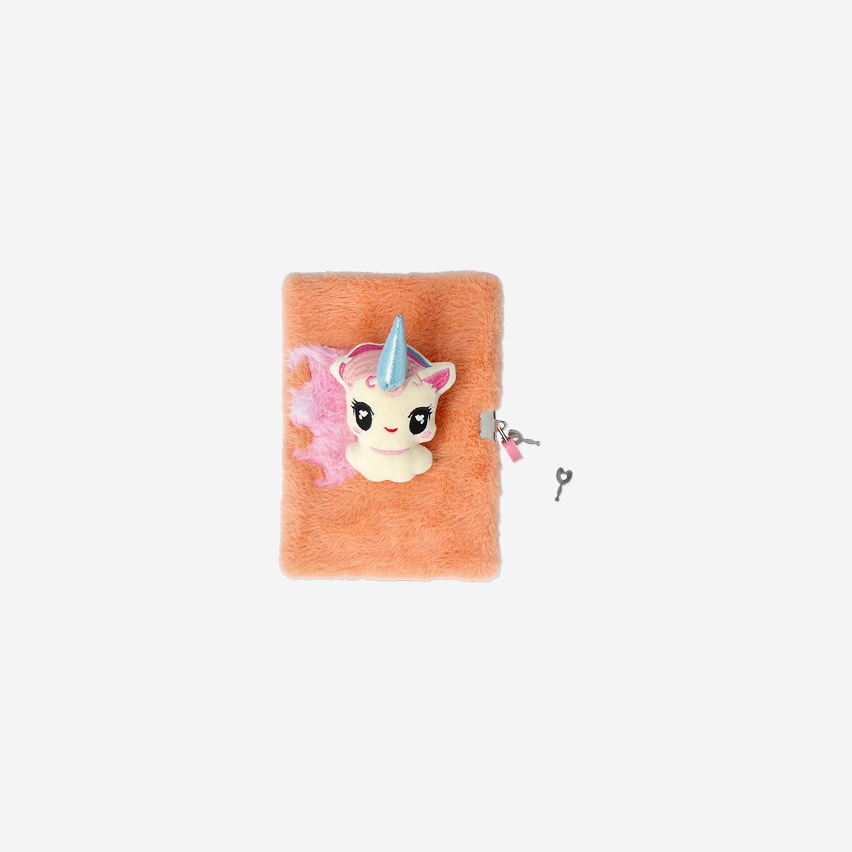 Flying Tiger Copenhagen Unicorn Desenli Peluş Kapaklı A5 Defter