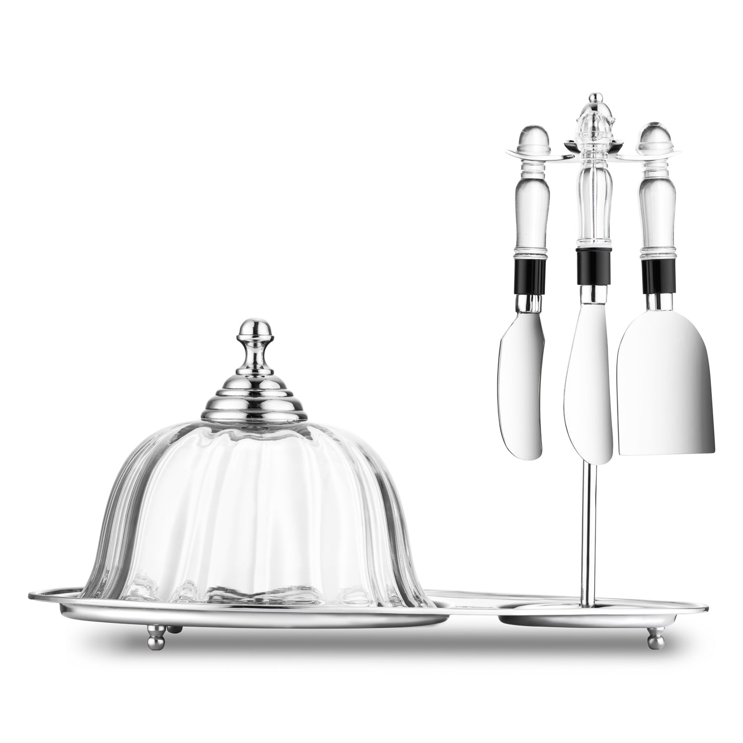 Jumbo Alula Sunum Seti Silver