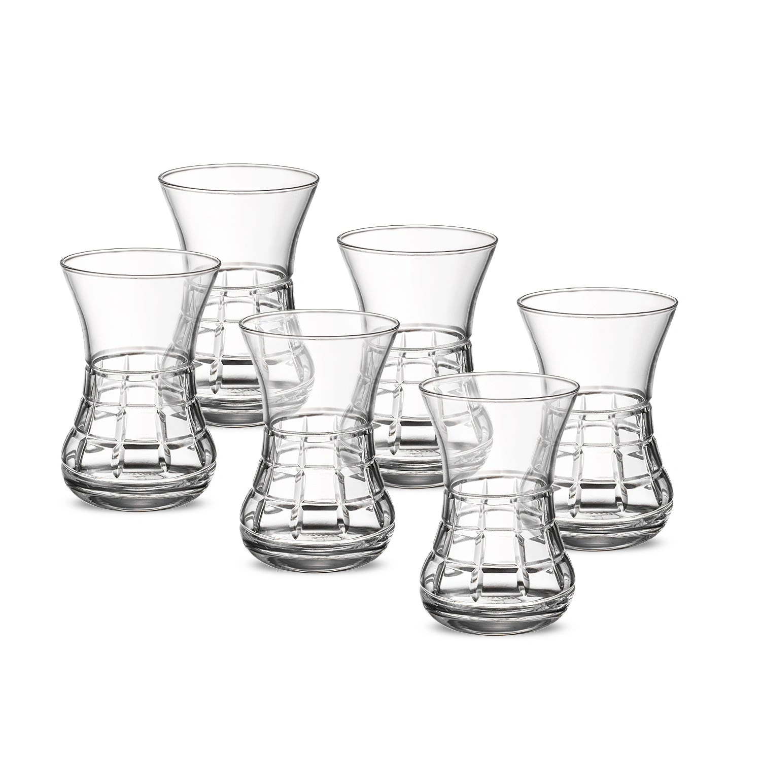 Jumbo Classy 6'lı Çay Bardağı