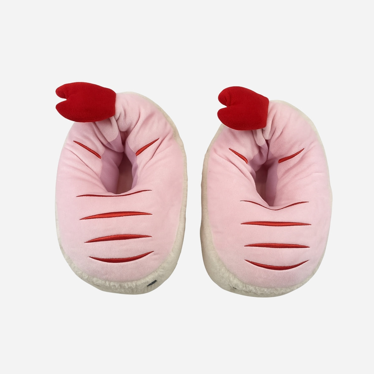 Flying Tiger Copenhagen Pembe Suşi Şeklinde Peluş Terlik 40/41