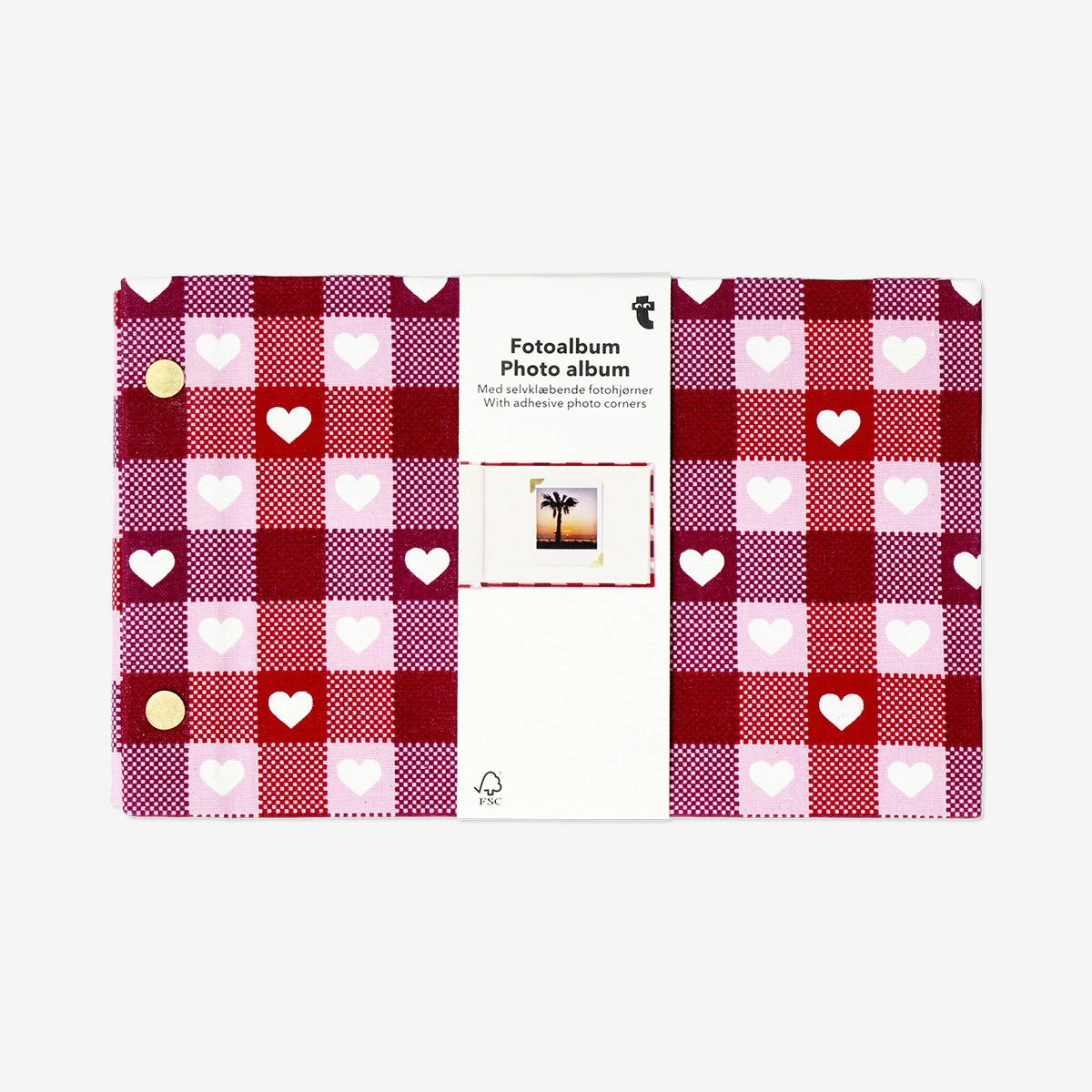 Flying Tiger Copenhagen Kalp Desenli Fotoğraf Albümü