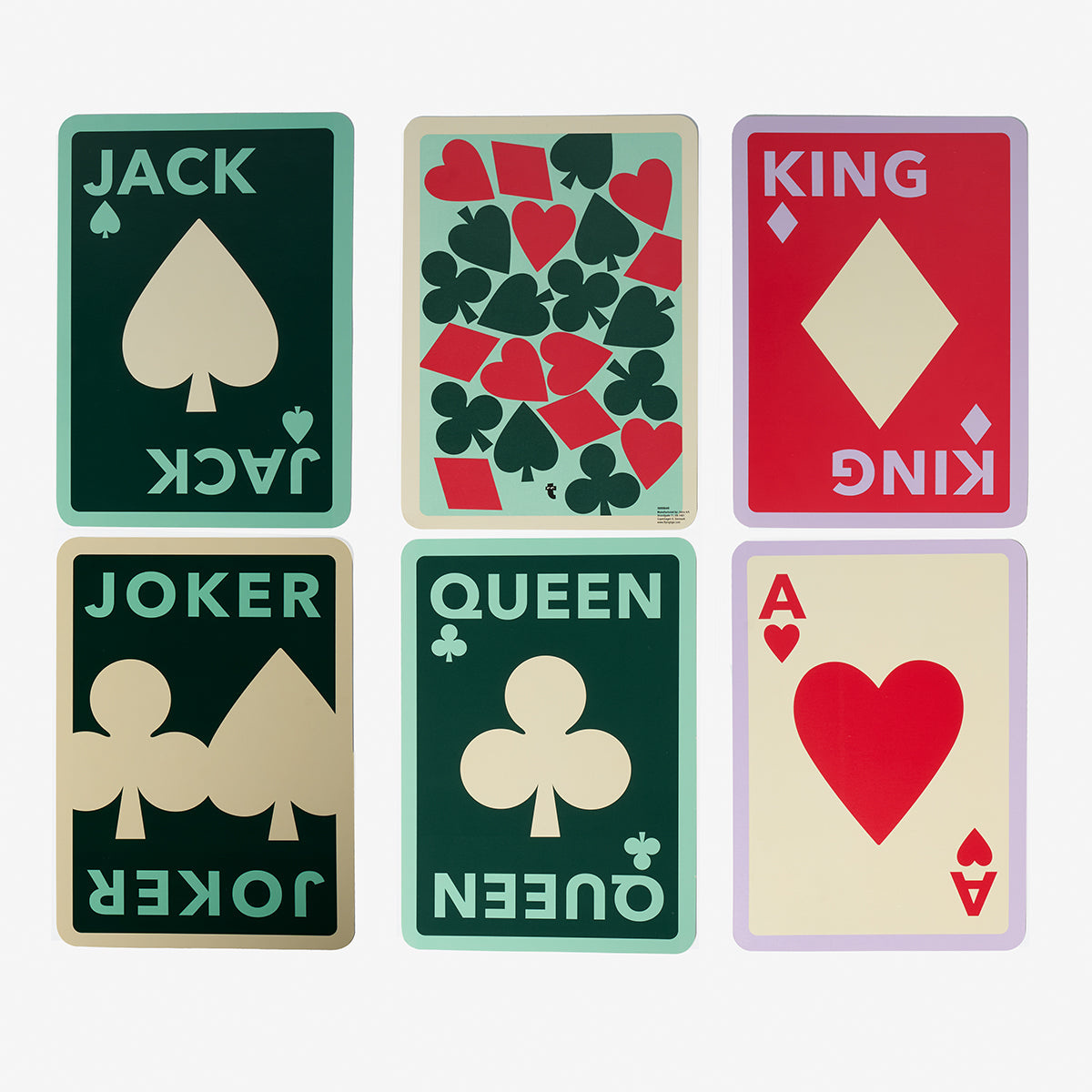 Flying Tiger Copenhagen Büyük Boy İskambil Destesi