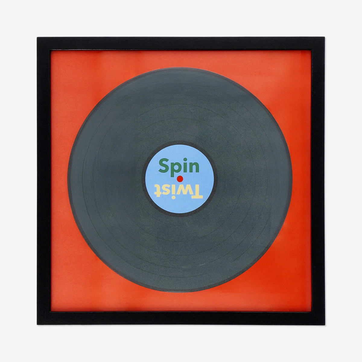 Flying Tiger Copenhagen Siyah Plak Kapağı Detaylı Çerçeve