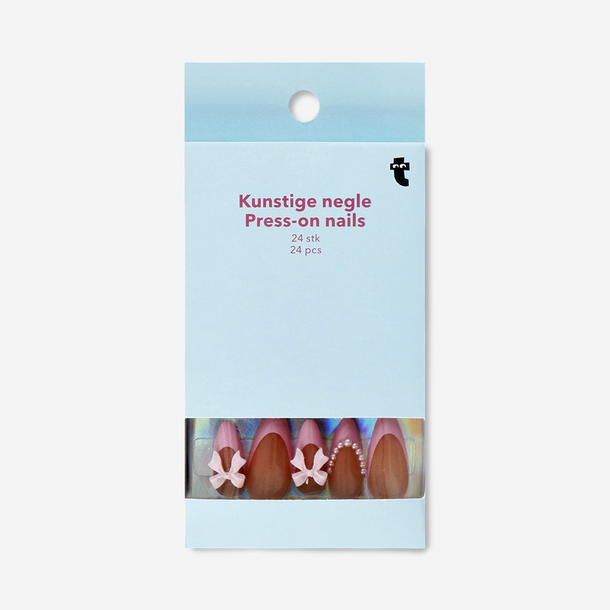 Flying Tiger Copenhagen Fiyonklu İncili 3D Takma Tırnak Seti