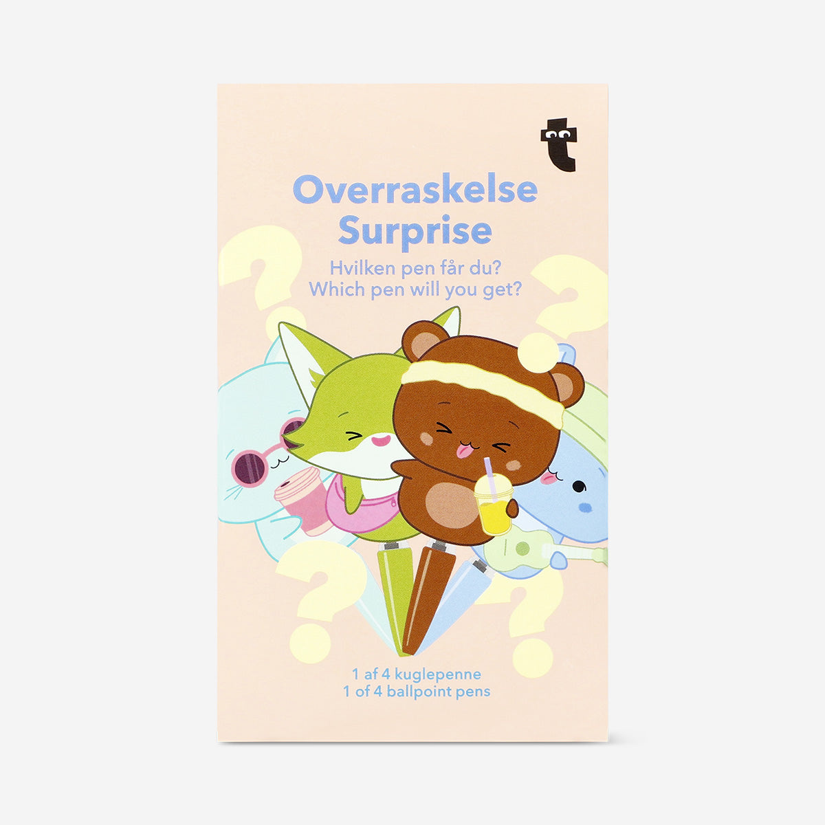 Flying Tiger Copenhagen Yumuşak Detaylı Sürpriz Tükenmez Kalem