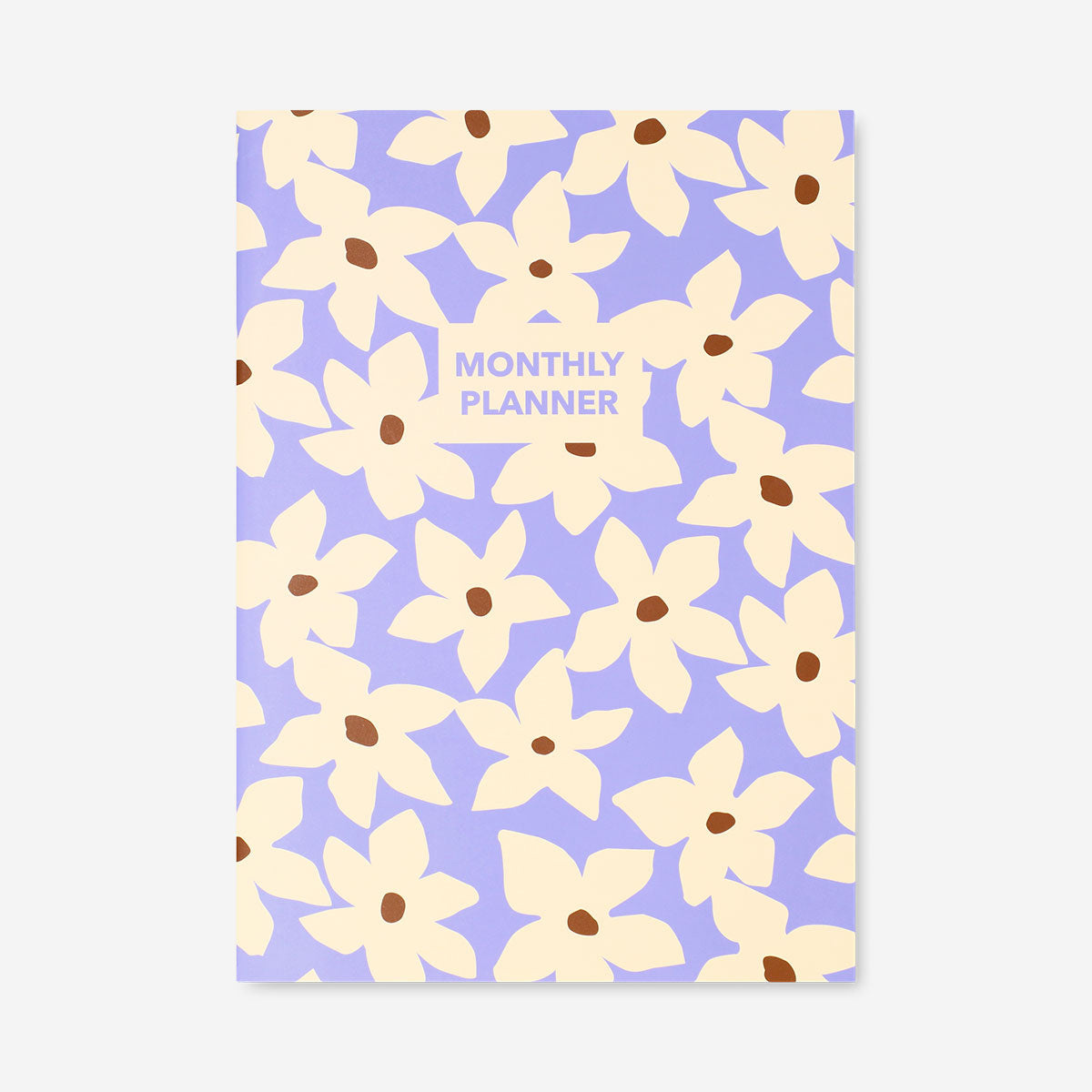Flying Tiger Copenhagen Bej Çiçekli Haftalık Planlayıcı A4 Defter