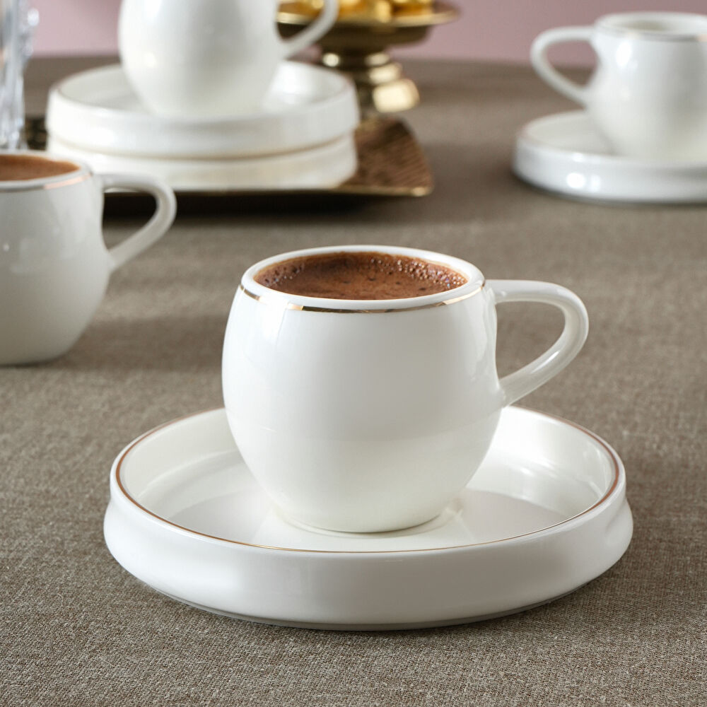 Karaca Streamline Sunset 6 Kişilik Kahve Fincan Takımı 100 ml thumbnail 3