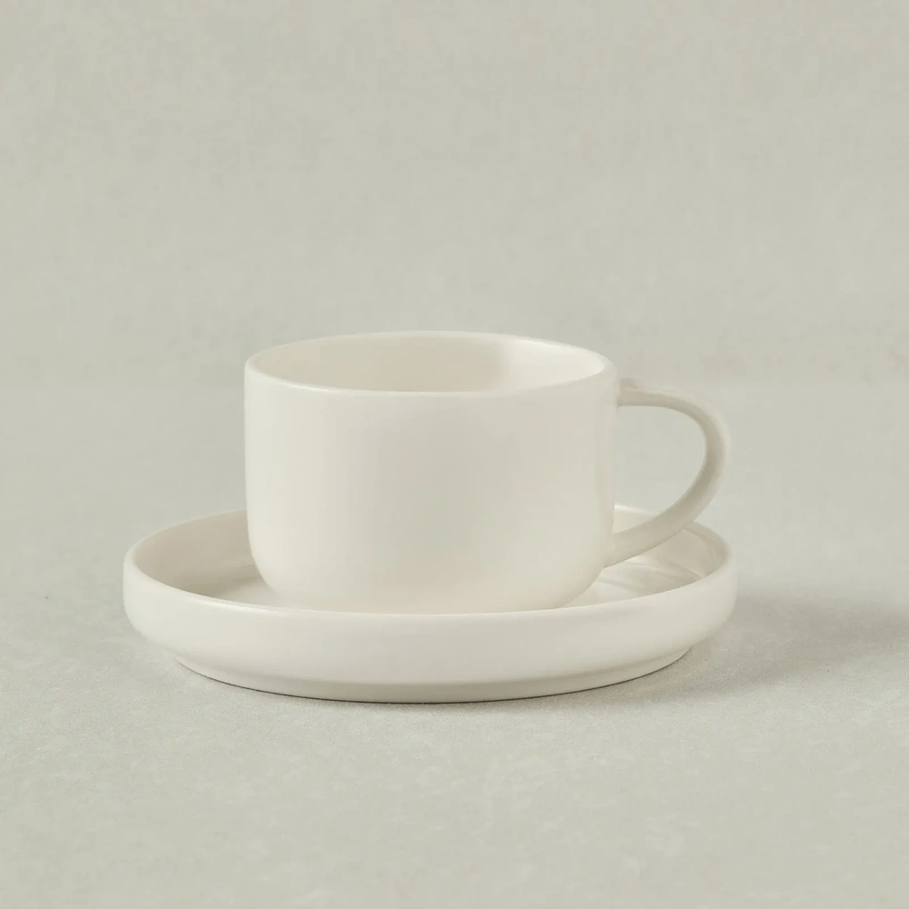 Karaca Stream Basic Line Çay Fincanı ve Tabağı 220 ml görseli 2