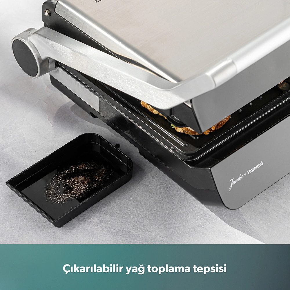 Jumbo x Homend Grilliant 1345H Tost Makinesi görseli 16