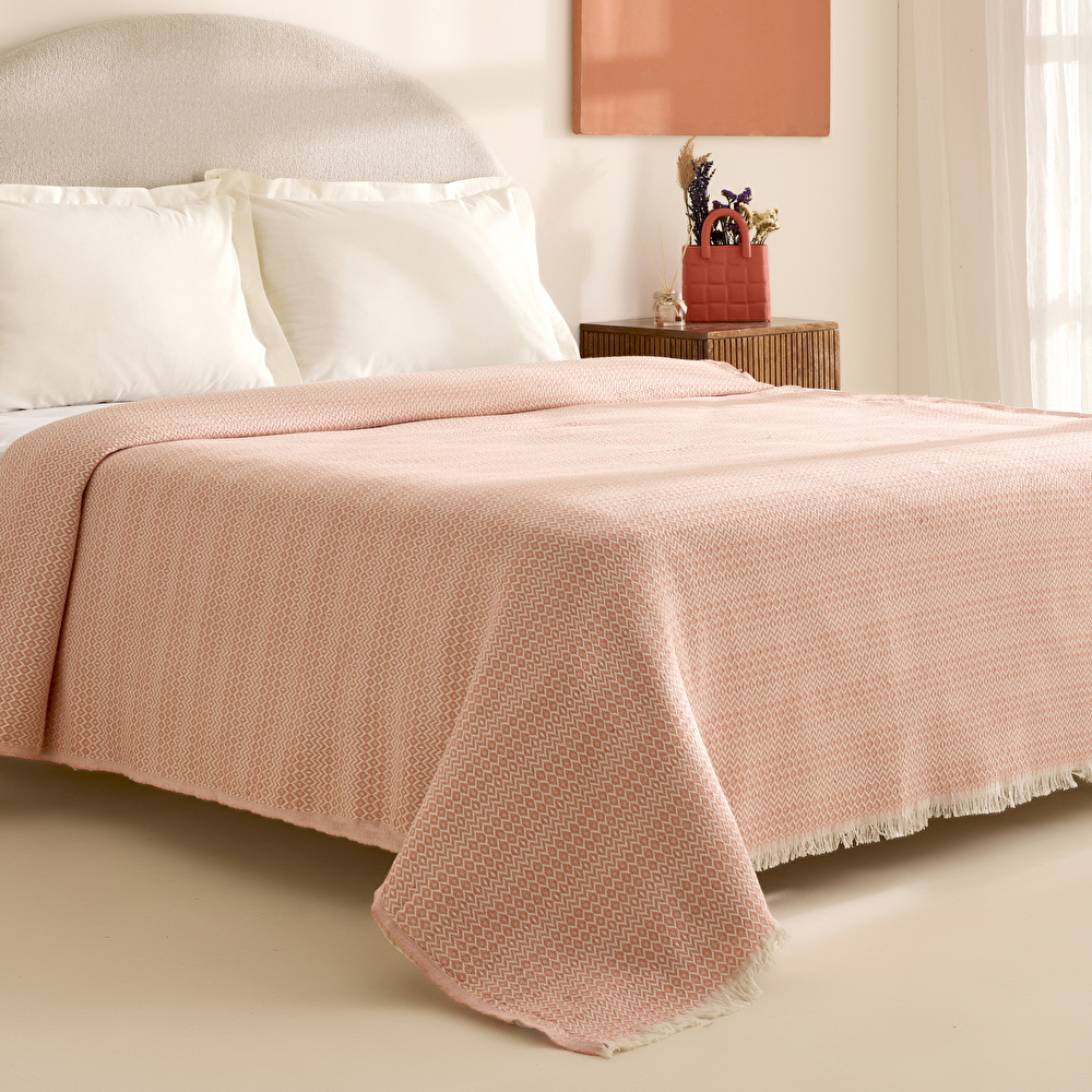Karaca Home Levi Yavruağzı Çift Kişilik Pike görseli 5