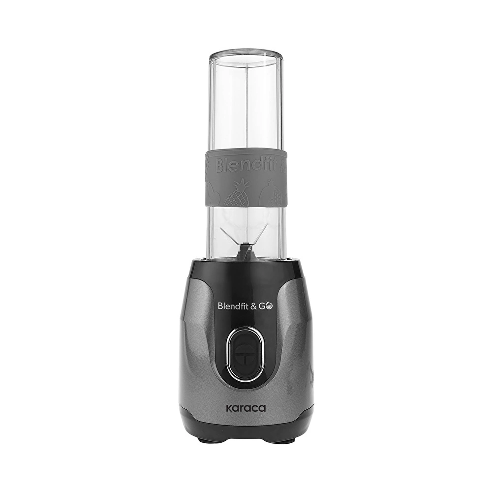 Karaca Blendfit Go Personal Kişisel Smoothie Blender Antrasit görseli 1