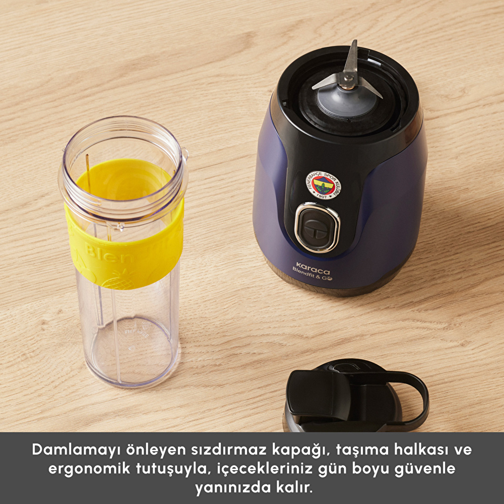 Karaca x Fenerbahçe Blendfit Go Personal Kişisel Smoothie Blender thumbnail 7