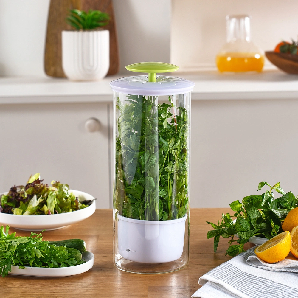 Karaca Herbal Eco Cam Sebze Saklama Kabı 550 ml görseli 2