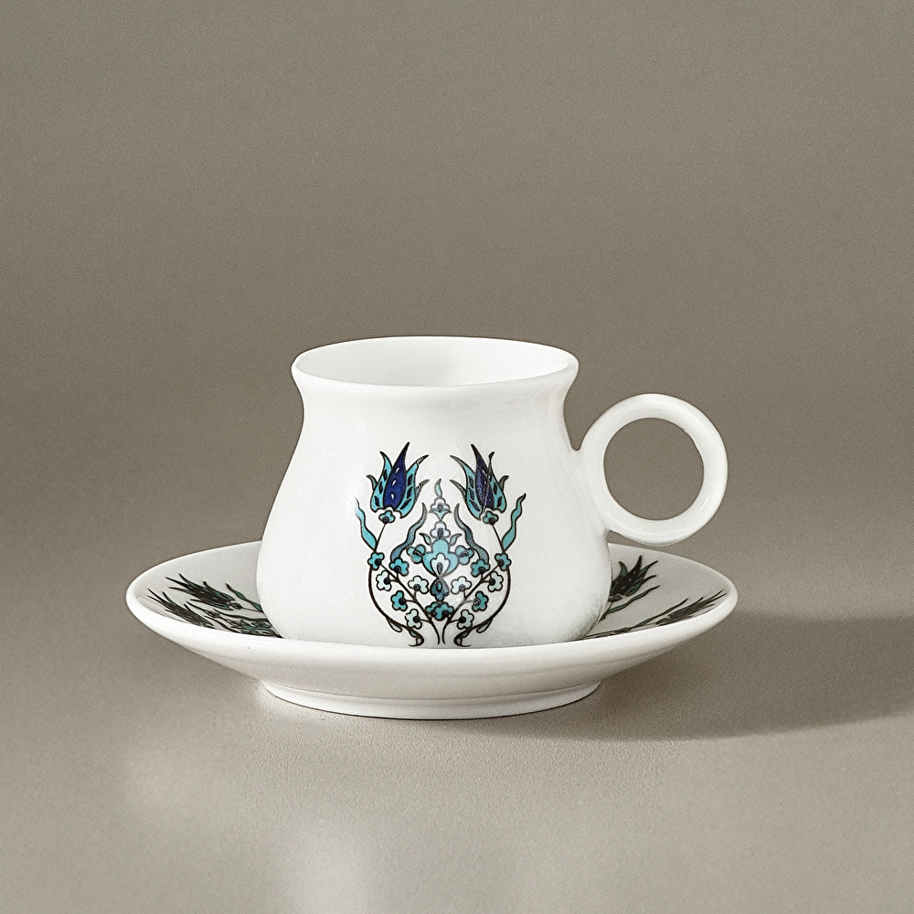 Karaca Bursa 6 Kişilik Kahve Fincanı Takımı 90 ml thumbnail 4