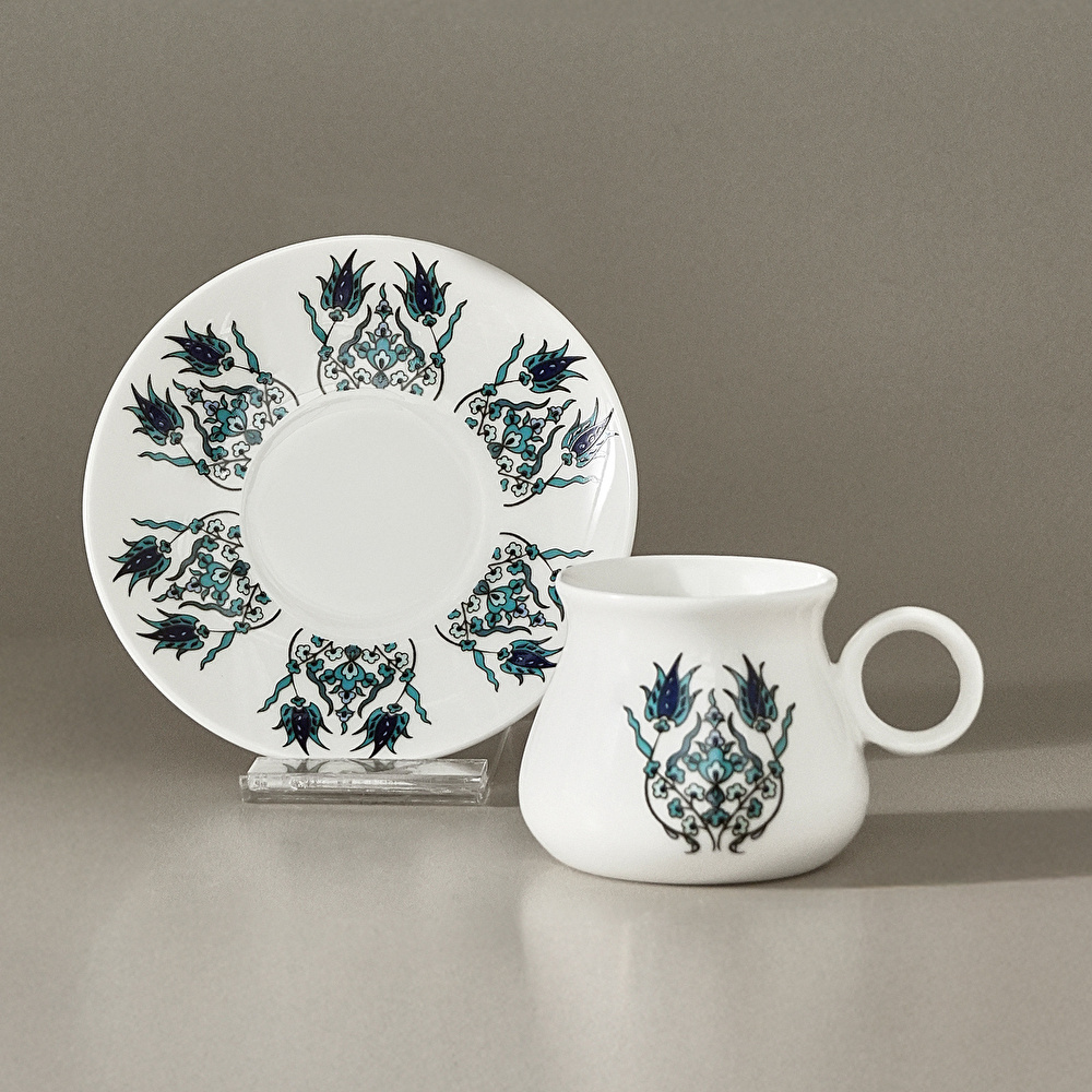 Karaca Bursa 6 Kişilik Kahve Fincanı Takımı 90 ml thumbnail 3