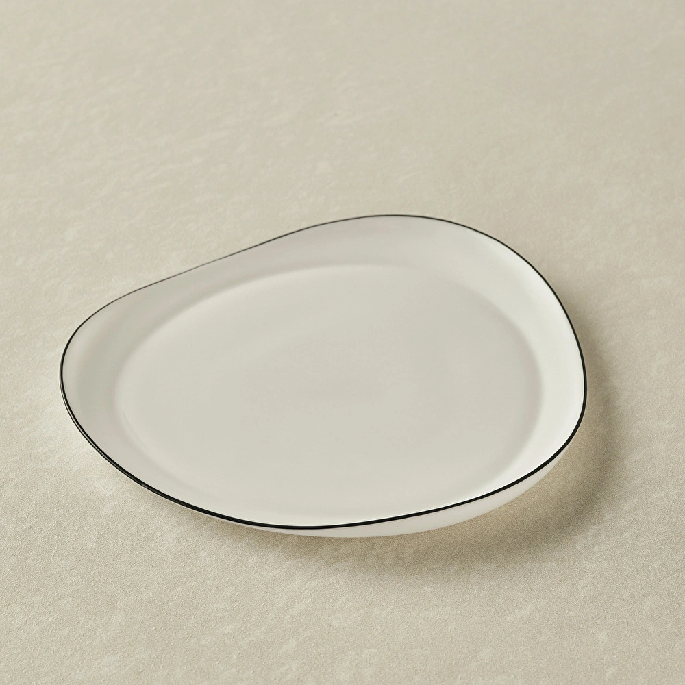 Karaca Agata Opal Cam Pasta Tabağı 18 Cm görseli 1
