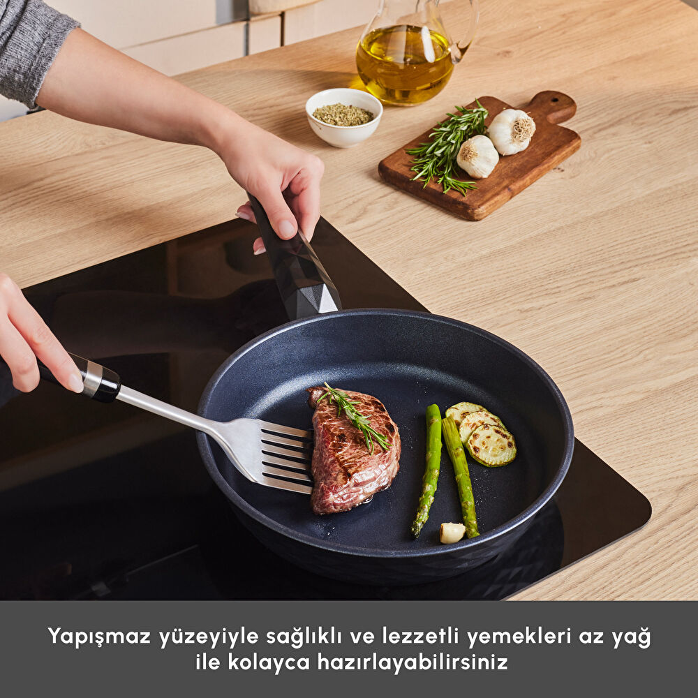 Karaca Biodiamond Antibakteriyel Kulp Tava 26 Cm thumbnail 4