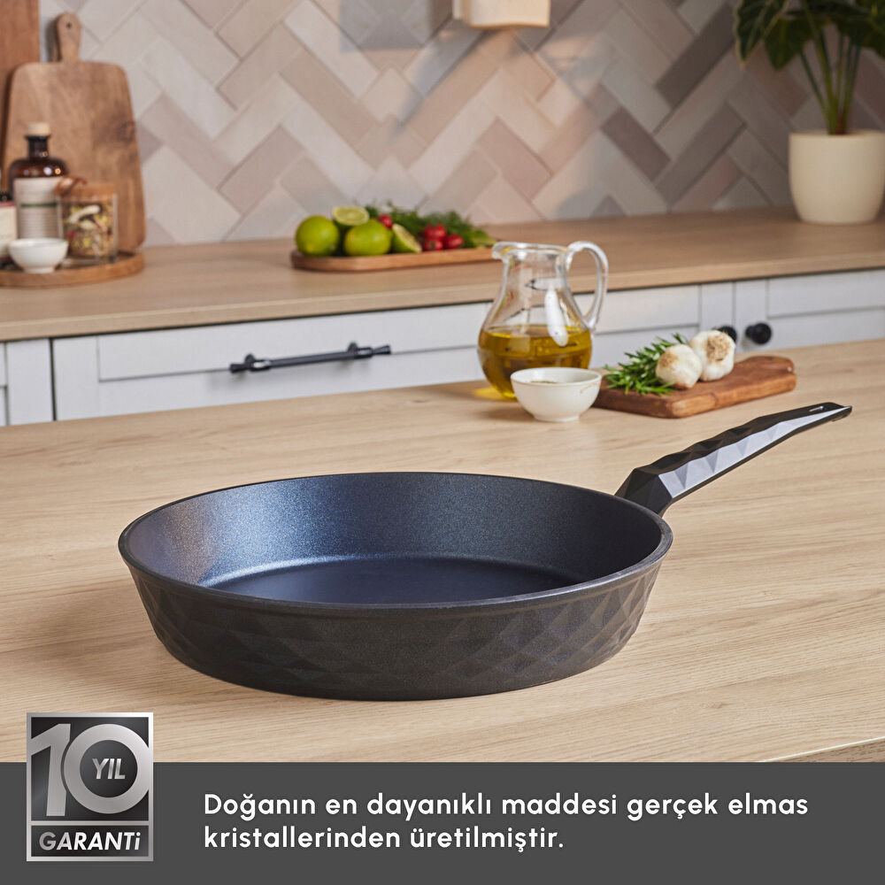 Karaca Biodiamond Antibakteriyel Kulp Tava 30 Cm thumbnail 6