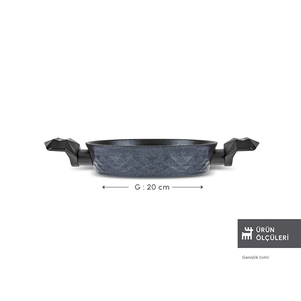 Karaca Biodiamond Antibakteriyel Kulp Sahan 20 Cm thumbnail 3