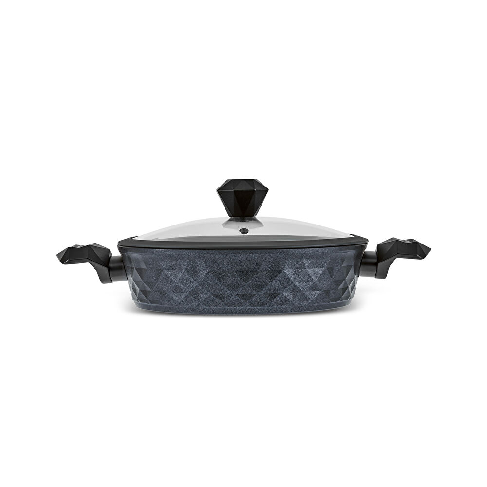 Karaca Biodiamond Antibakteriyel Kulp Karnıyarık Tencere 30 Cm thumbnail 3