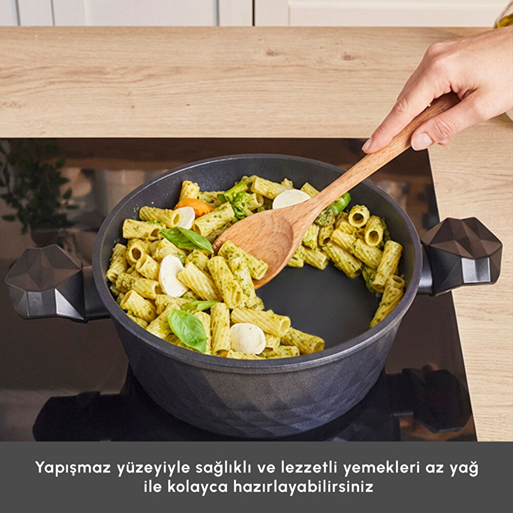 Karaca Biodiamond Antibakteriyel Kulp Tencere 24 Cm thumbnail 6