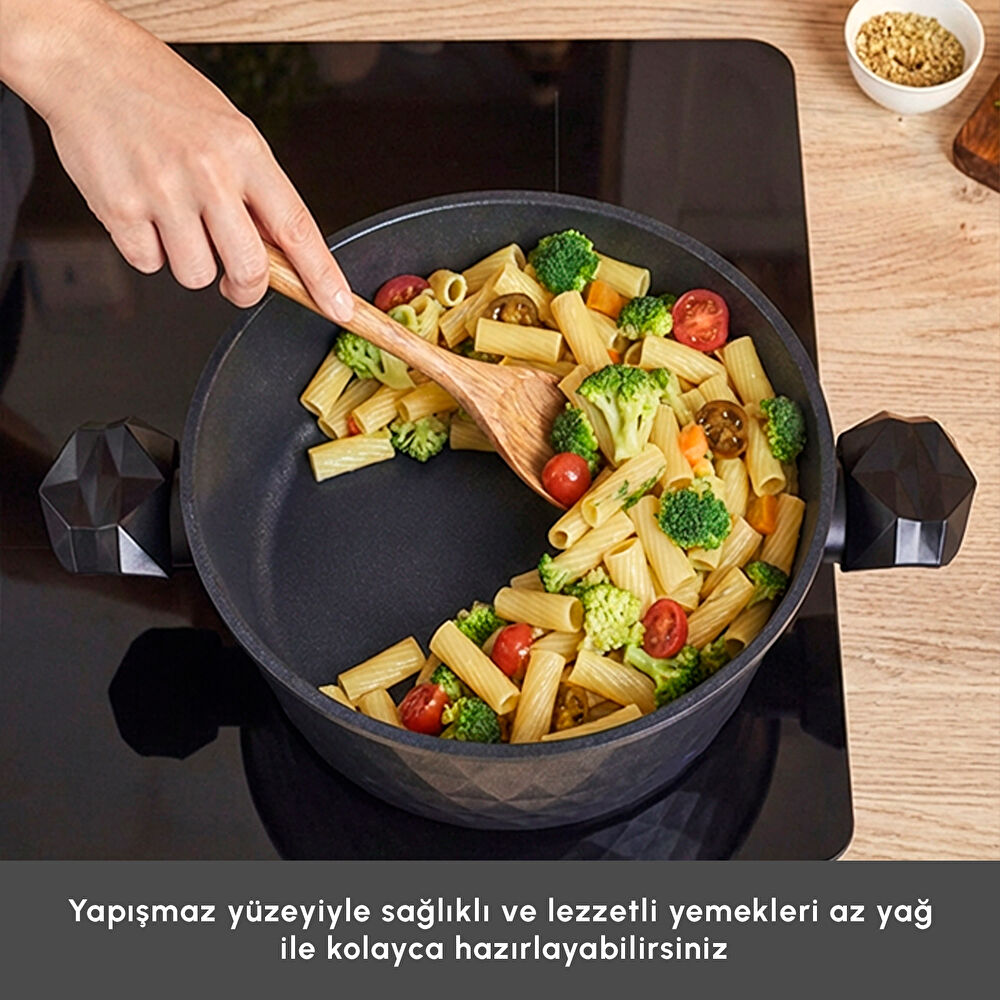 Karaca Biodiamond Antibakteriyel Kulp Tencere 28 Cm thumbnail 6