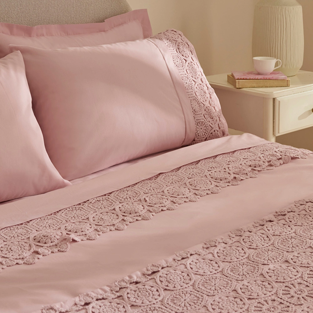 Karaca Home Belinda 7 Parça Çeyiz Seti Gül Kurusu görseli 6