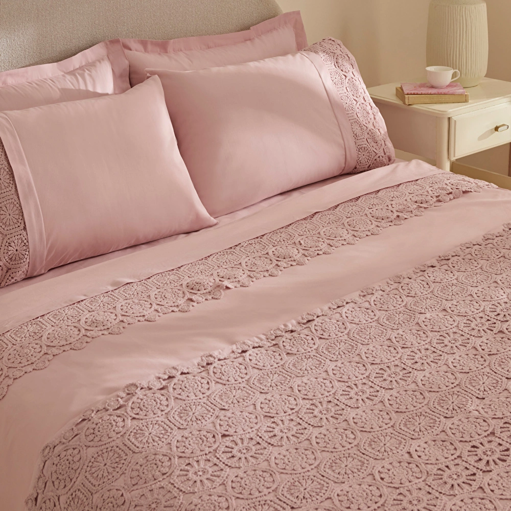 Karaca Home Belinda 7 Parça Çeyiz Seti Gül Kurusu görseli 5