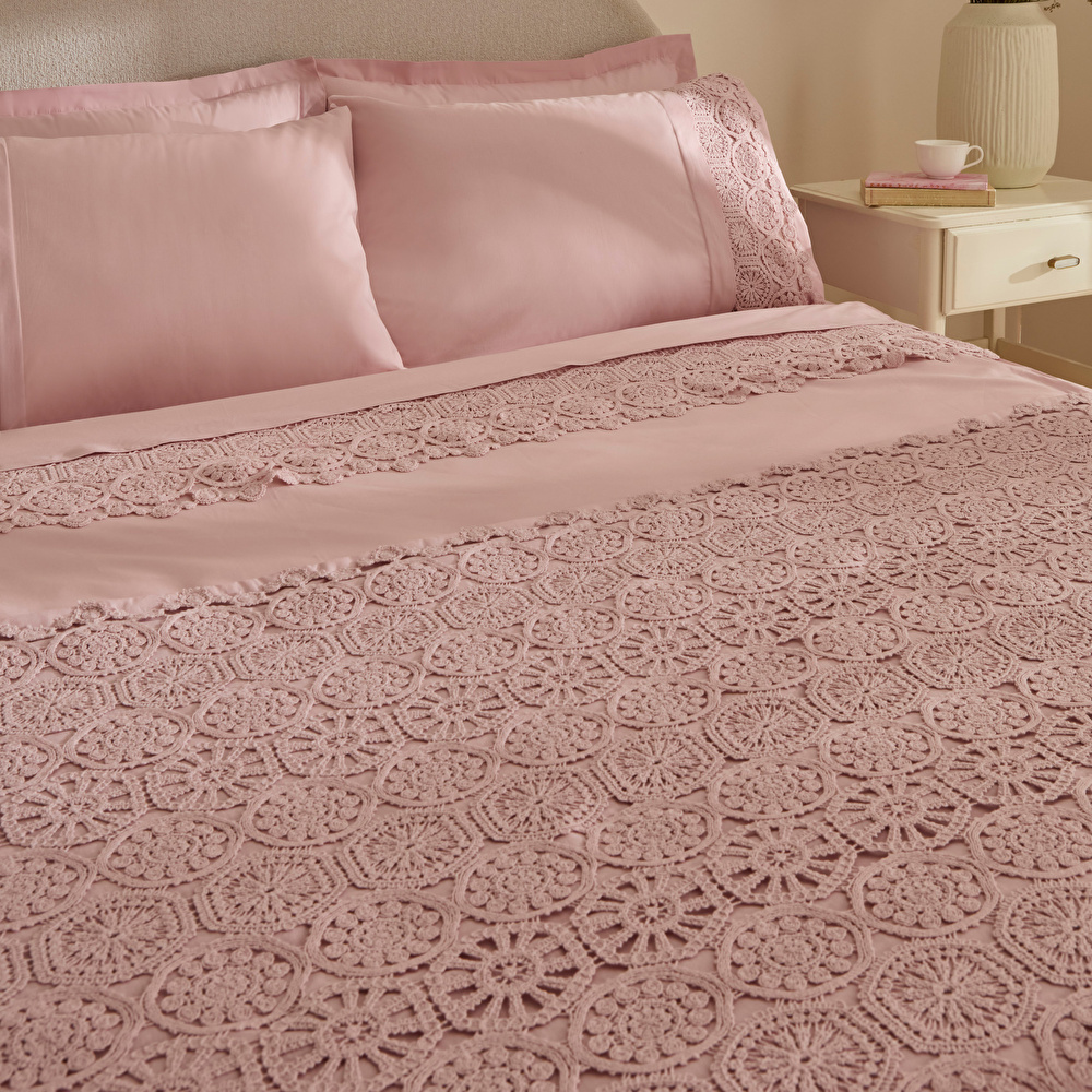 Karaca Home Belinda 7 Parça Çeyiz Seti Gül Kurusu görseli 4