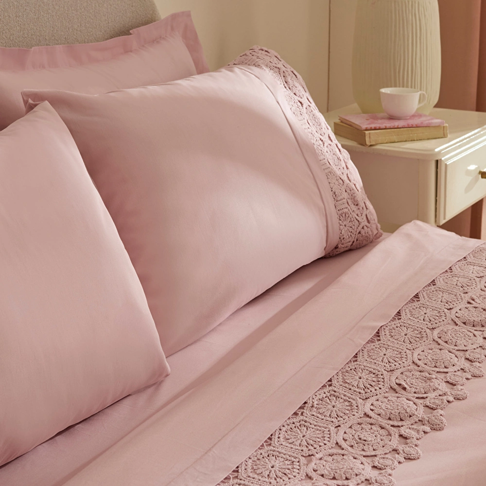 Karaca Home Belinda 7 Parça Çeyiz Seti Gül Kurusu görseli 7