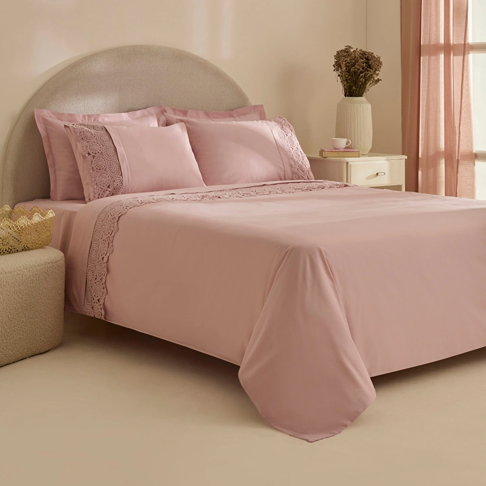 Karaca Home Belinda 7 Parça Çeyiz Seti Gül Kurusu görseli 3