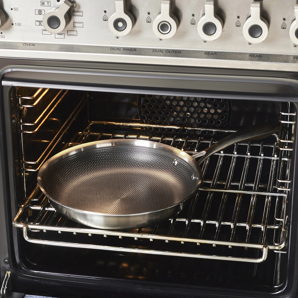 Karaca Powersteel 5Ply 316+ İndüksiyon Tabanlı 7 Parça Çelik Tencere ve Tava Seti görseli 5
