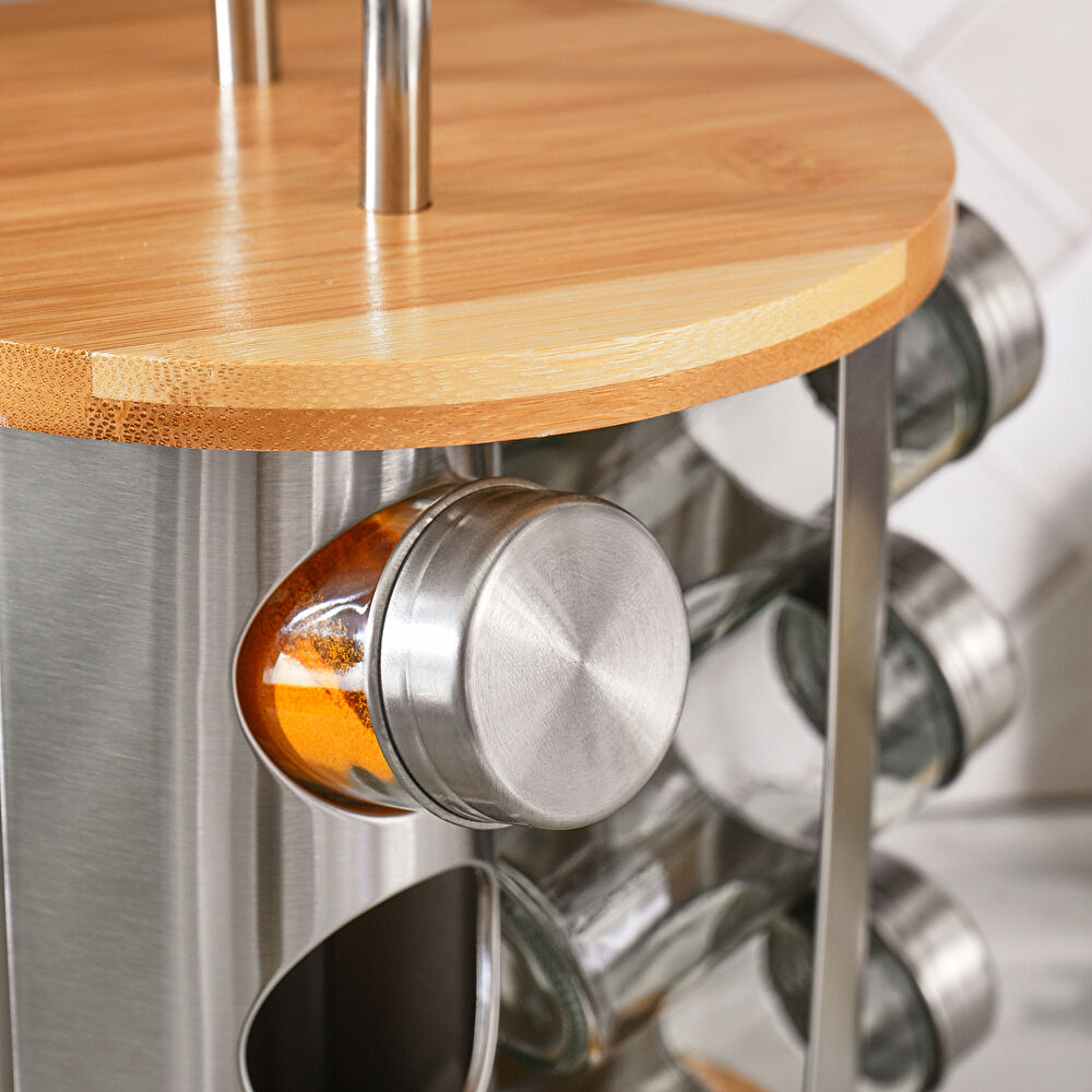 Karaca Alya Dönen Standlı 12'li Baharat Takımı thumbnail 2