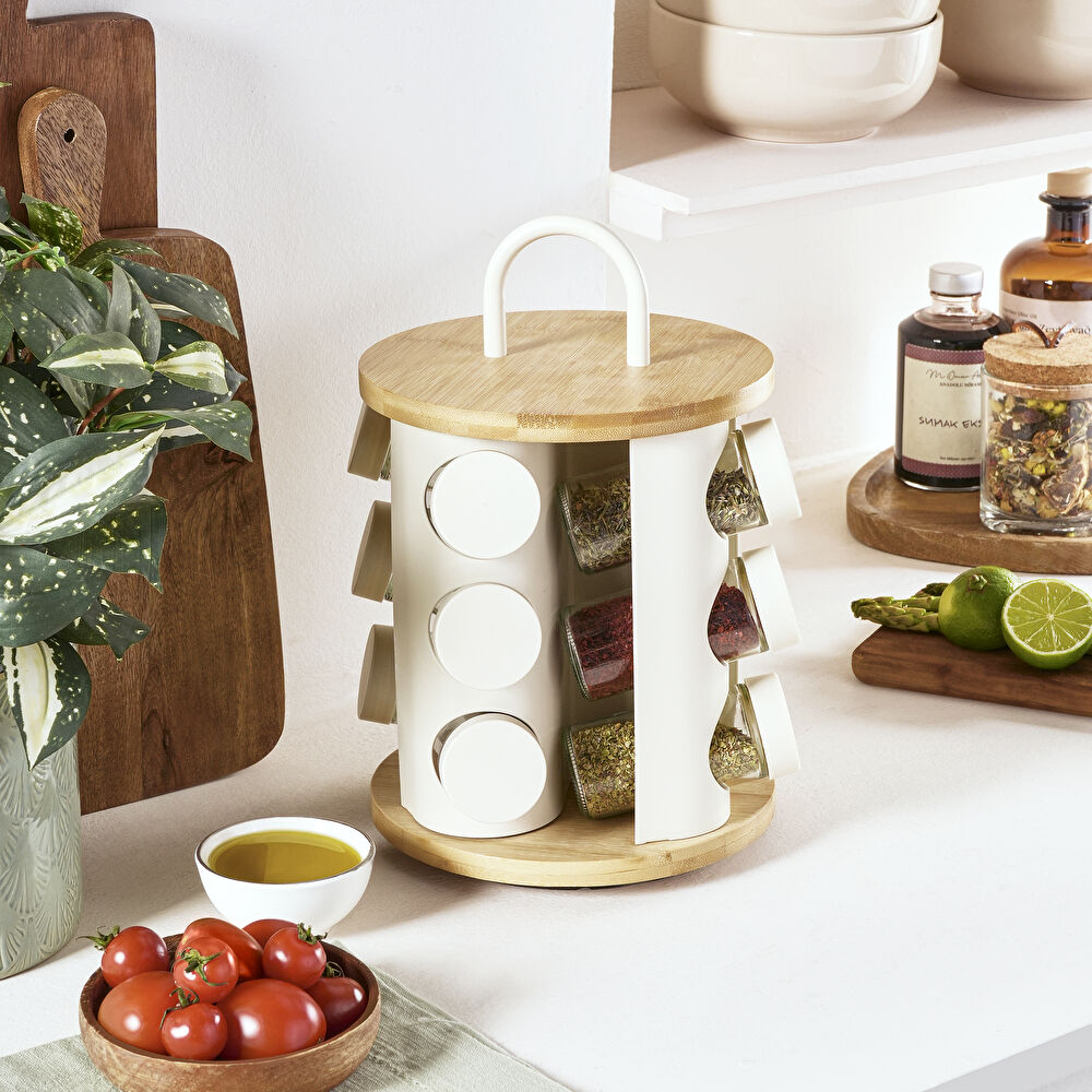 Karaca Alya Dönen Standlı 12'li Baharat Takımı thumbnail 6