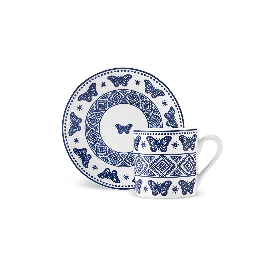 Karaca Teri 6 Kişilik Kahve Fincanı 90 ml thumbnail 10