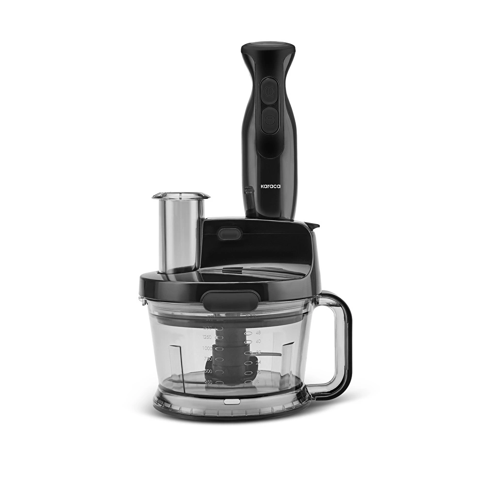 Karaca Pro-Multimax Mutfak Robotu Onyx Black 2000 W görseli 2