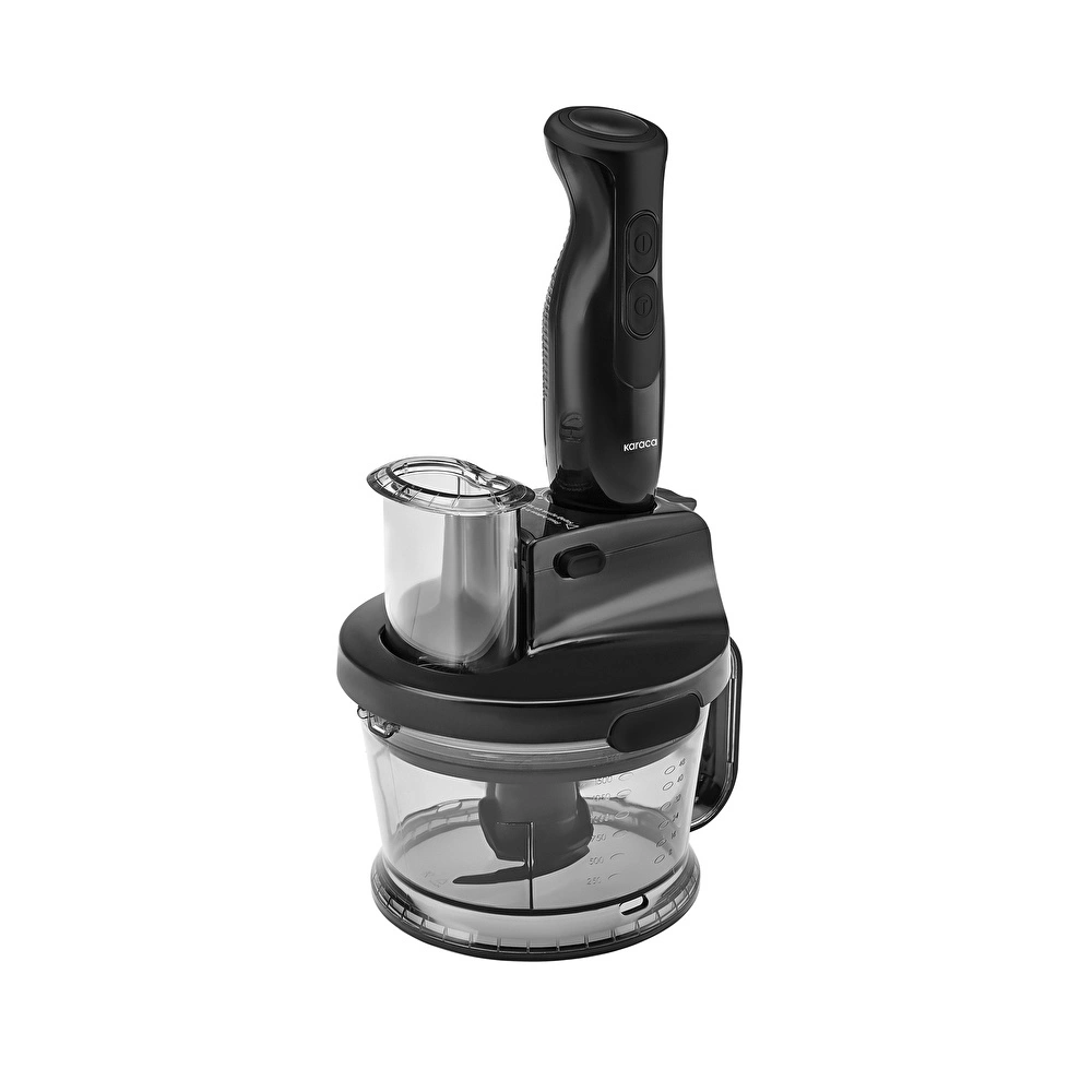 Karaca Pro-Multimax Mutfak Robotu Onyx Black 2000 W görseli 3