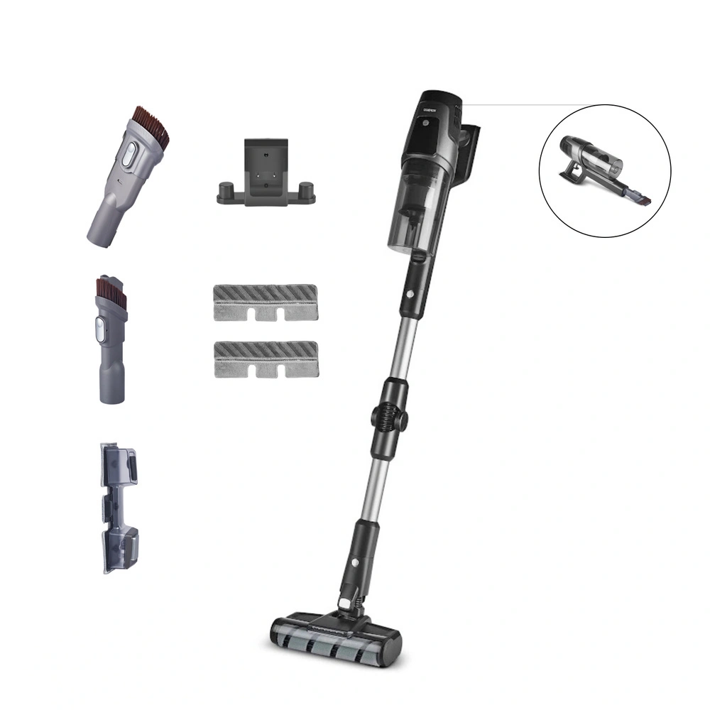 Karaca Dynamic Vacuumx 3 in 1 Kablosuz Islak Kuru Dikey Süpürge görseli 1