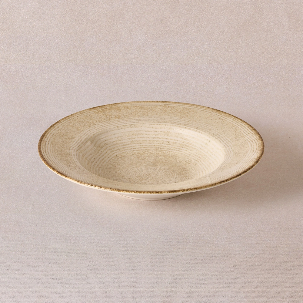 Karaca Ephesus Makarna Tabağı 28 Cm Bej görseli 1