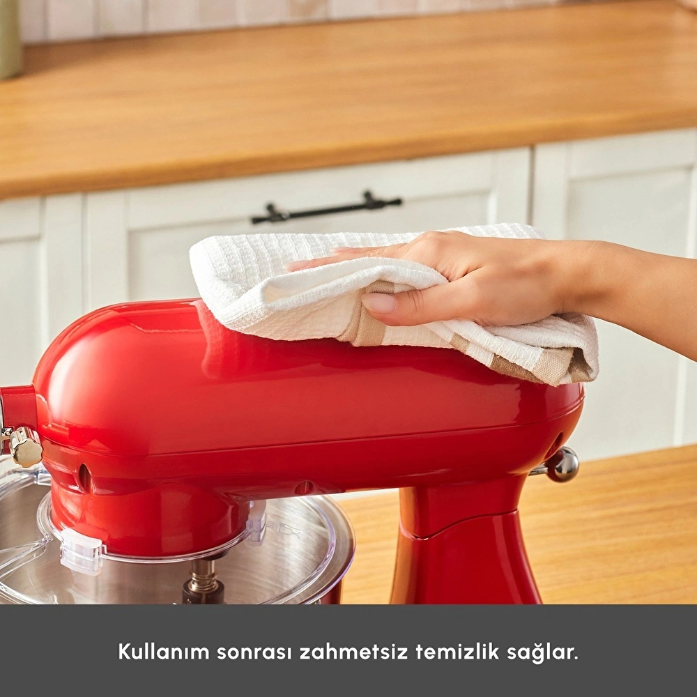 Karaca Powercast Chef Döküm Stand Mikser Red Mutfak Şefi 1800W 6,2 Lt  görseli 7