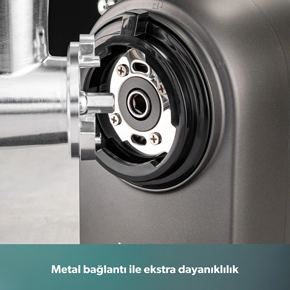 Homend Meatbox 3101H Paslanmaz Çelik Kıyma Makinesi görseli 7
