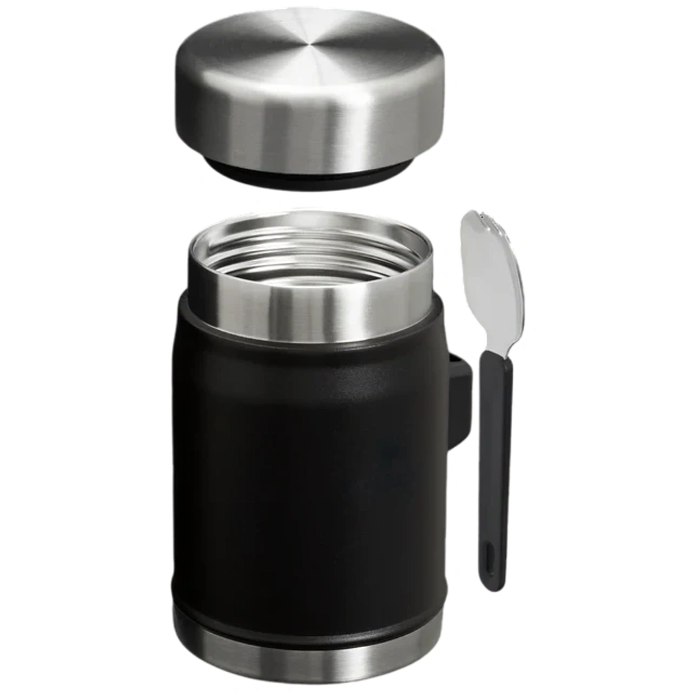 Stanley Classic Legendary Kaşıklı Yemek Termosu 400 ml Black görseli 2