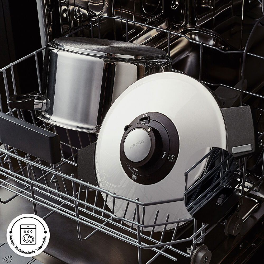 Karaca Quick and Safe İndüksiyon Tabanlı Düdüklü Tencere Seti 4+6 Lt thumbnail 8