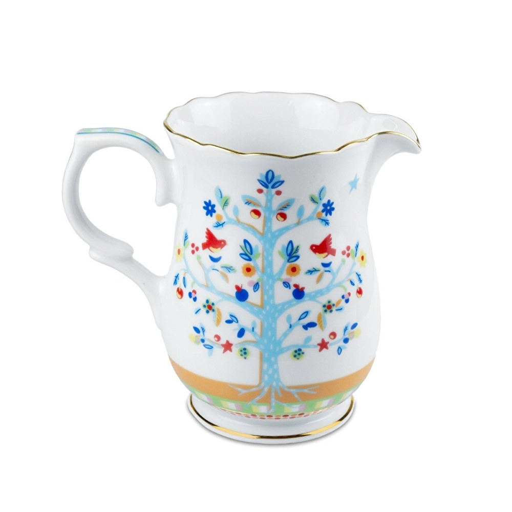 Baci Milano Mamma Mia Ağaç Desenli Sütlük 22 cm x 12,5 cm x 19 cm görseli 4