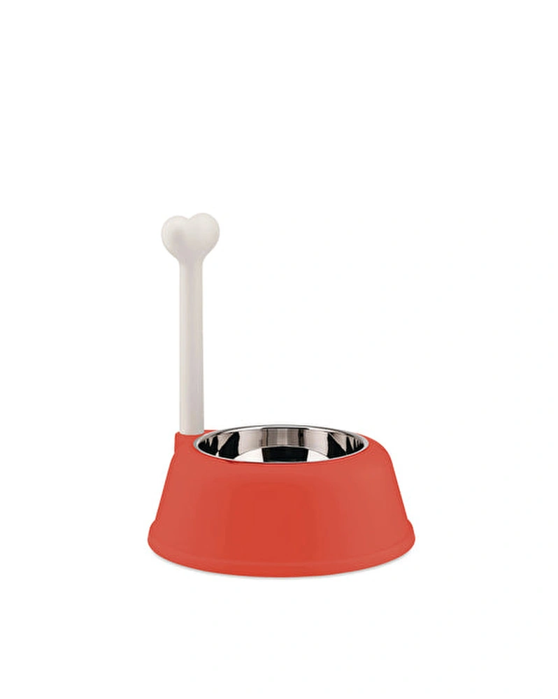 Alessi Lupita Kırmızı Köpek Mama Kabı 1500 Ml Sh görseli 1
