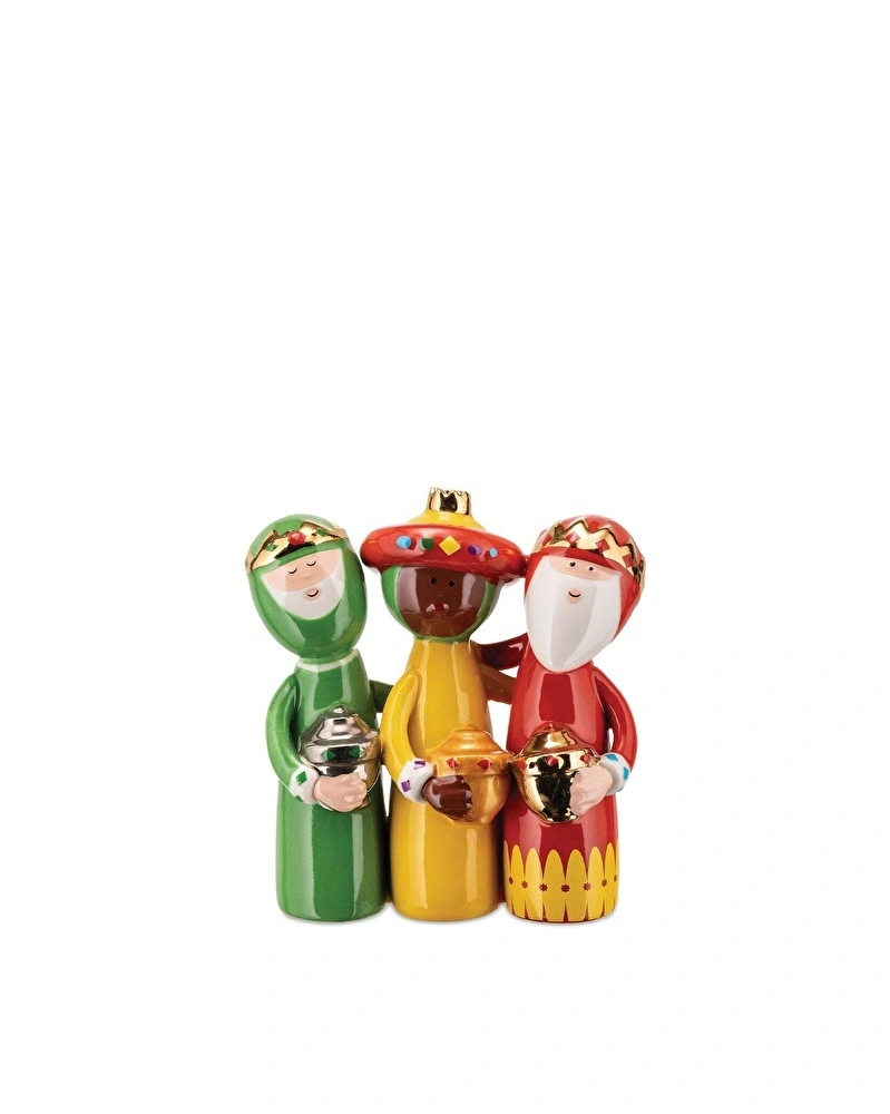 ALESSI UNO,DUE,TRE MAGI 9X4X10 CM UK görseli 1