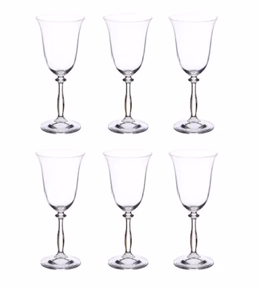 Crystalex Angela 6'lı Kadeh 250 Ml görseli 2