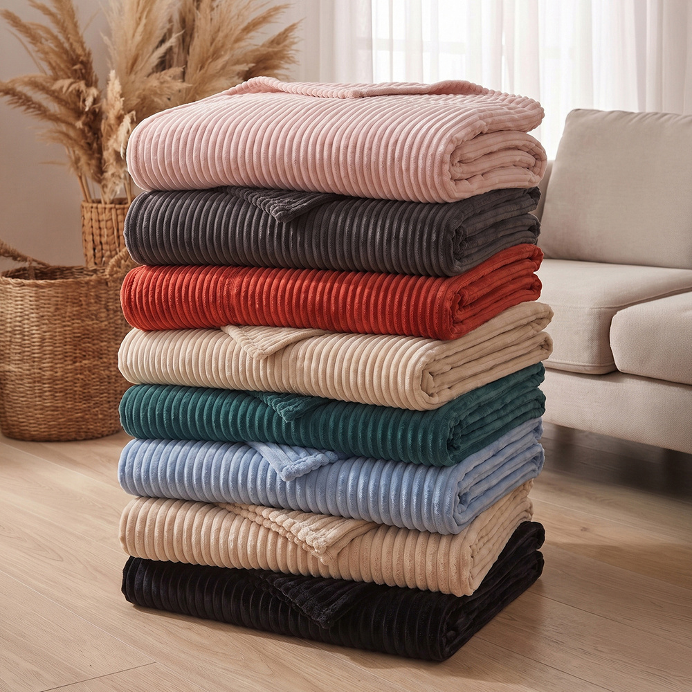 Karaca Home Joena Pudra Çift Kişilik Battaniye görseli 6